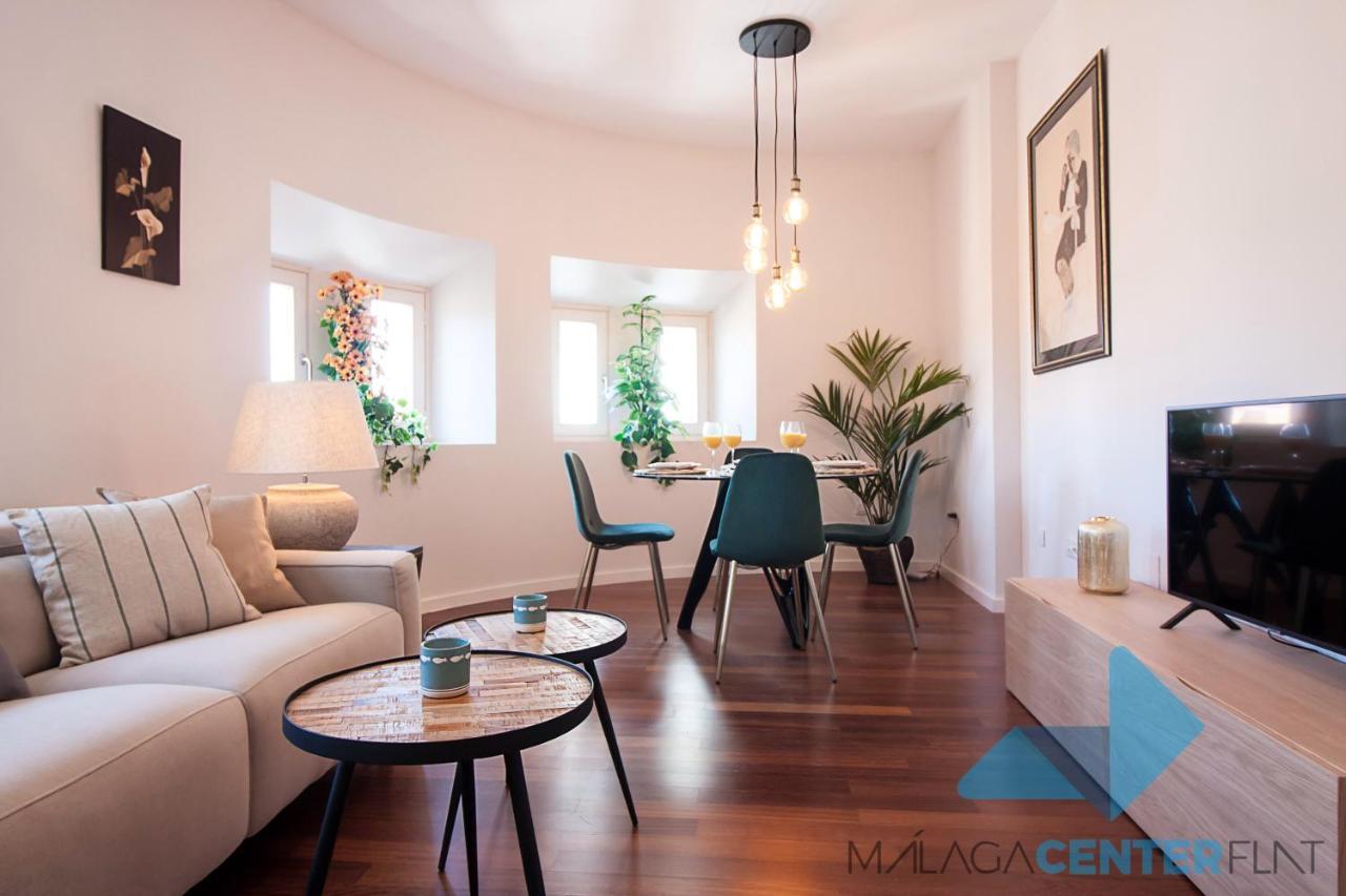 Ferienwohnung Malaga Center Flat Luxury Exterior foto
