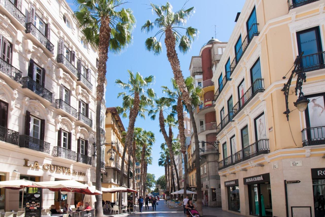 Ferienwohnung Malaga Center Flat Luxury Exterior foto