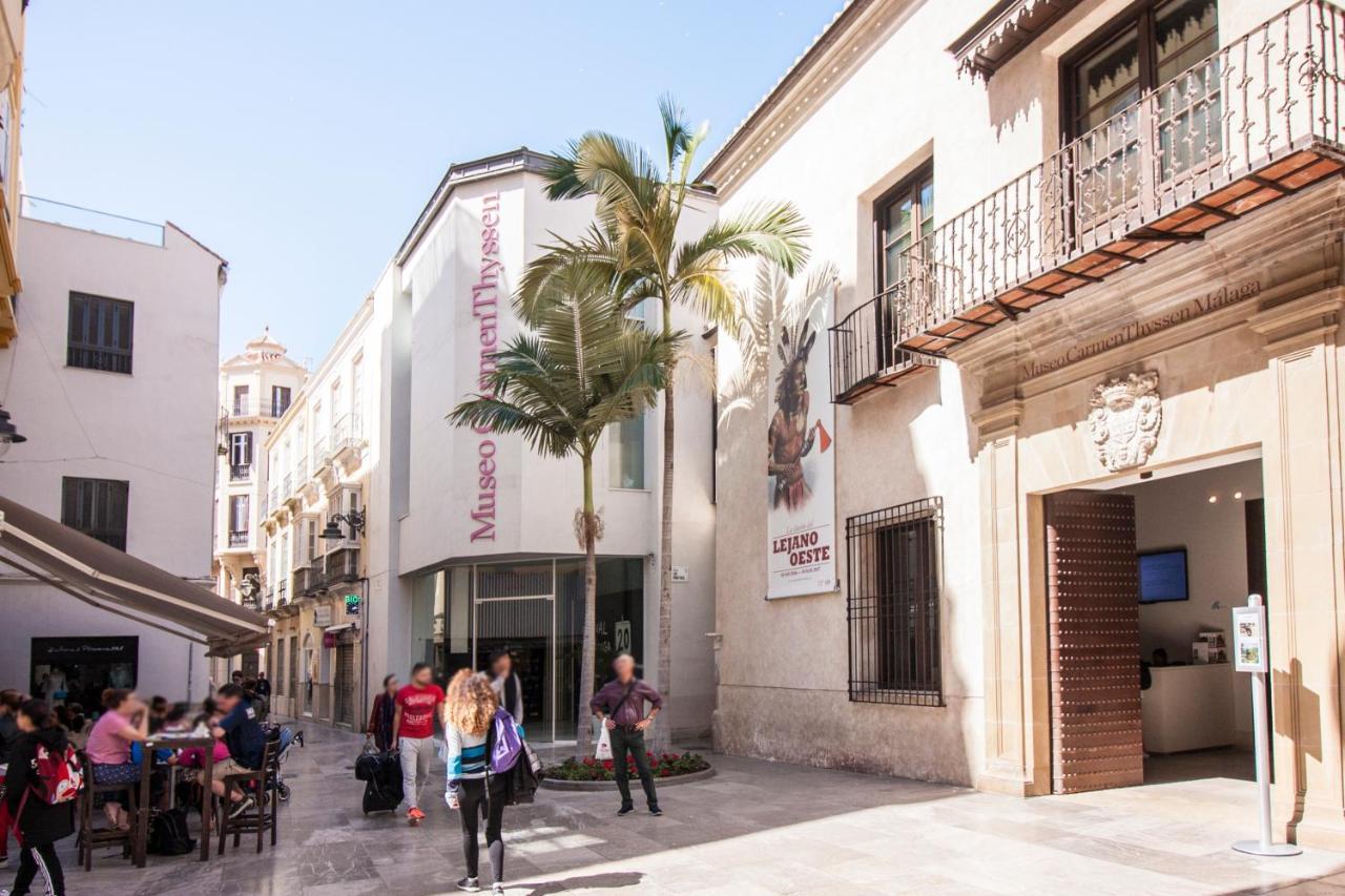Ferienwohnung Malaga Center Flat Luxury Exterior foto
